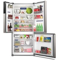 Geladeira Electrolux Multidoor Efficient IM8S Frost Free com Tecnologia Inverter e AutoSense 590L – Inox