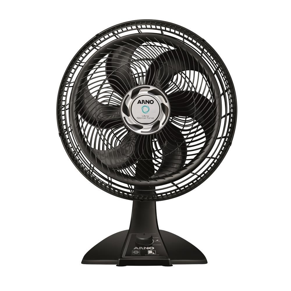 Ventilador de Mesa Arno Ultra Silence Force VU40 com 3 Velocidades - Preto - 1