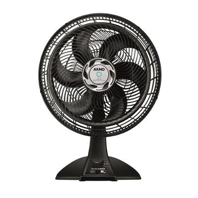 Ventilador de Mesa Arno Ultra Silence Force VU40 com 3 Velocidades - Preto