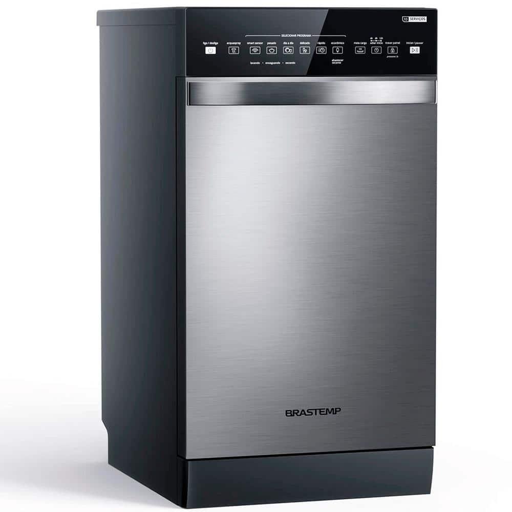 Lava-Louças Brastemp BLF10BR 10 Serviços com Ciclo Pesado e Delicado – Inox - 1