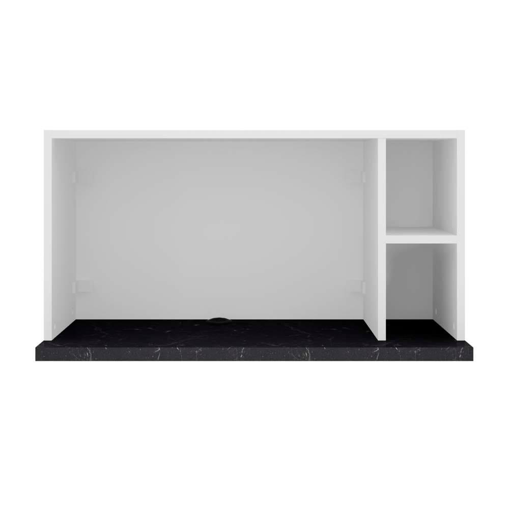 Cozinha Completa Bartira Rubi com 7 Portas e 5 Gavetas - 280cm de largura - 3