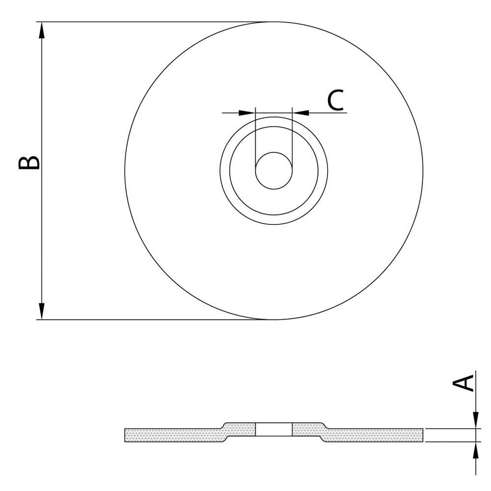 Disco de Desbaste Aço Tramontina 4.1/2" - 2