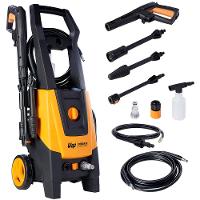 Lavadora de Alta Pressão WAP Combate Turbo Ultra 2600 2.100PSI com Mangueira Desentupidora e Lança com Bico Regulável - 1700W - 1