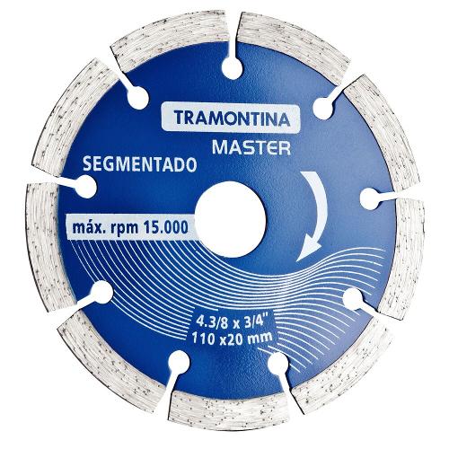 Disco de Corte Diamantado Tramontina Segmentado 4.3/8"