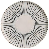 Conjunto com 6 Pratos Rasos Porto Brasil Bio Elemento em Stoneware 27,5 cm – Cinza - 2