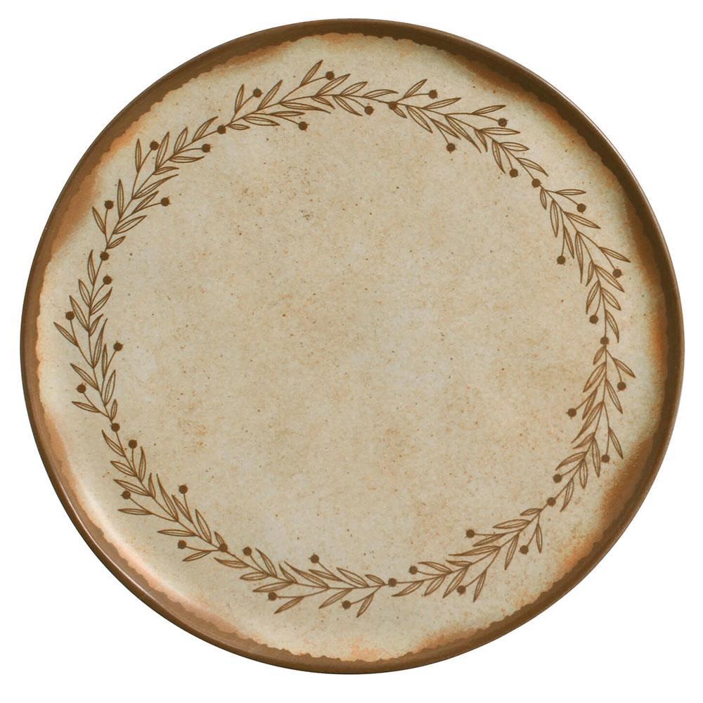 Conjunto com 6 Pratos Rasos Porto Brasil Bio Nativa em Stoneware 27,5 cm – Cinza - 2