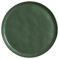 Conjunto com 6 Pratos Rasos Porto Brasil Bio Leaf em Stoneware 27,5 cm – Verde - 2