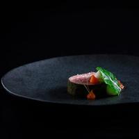 Conjunto com 6 Pratos Rasos Porto Brasil Orgânico Carbon em Stoneware 26,5cm – Preto - 8