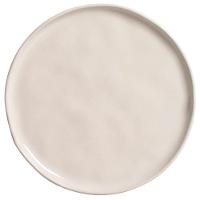 Conjunto com 6 Pratos de Sobremesa Porto Brasil Bio Clay em Stoneware 21,5cm – Areia - 2