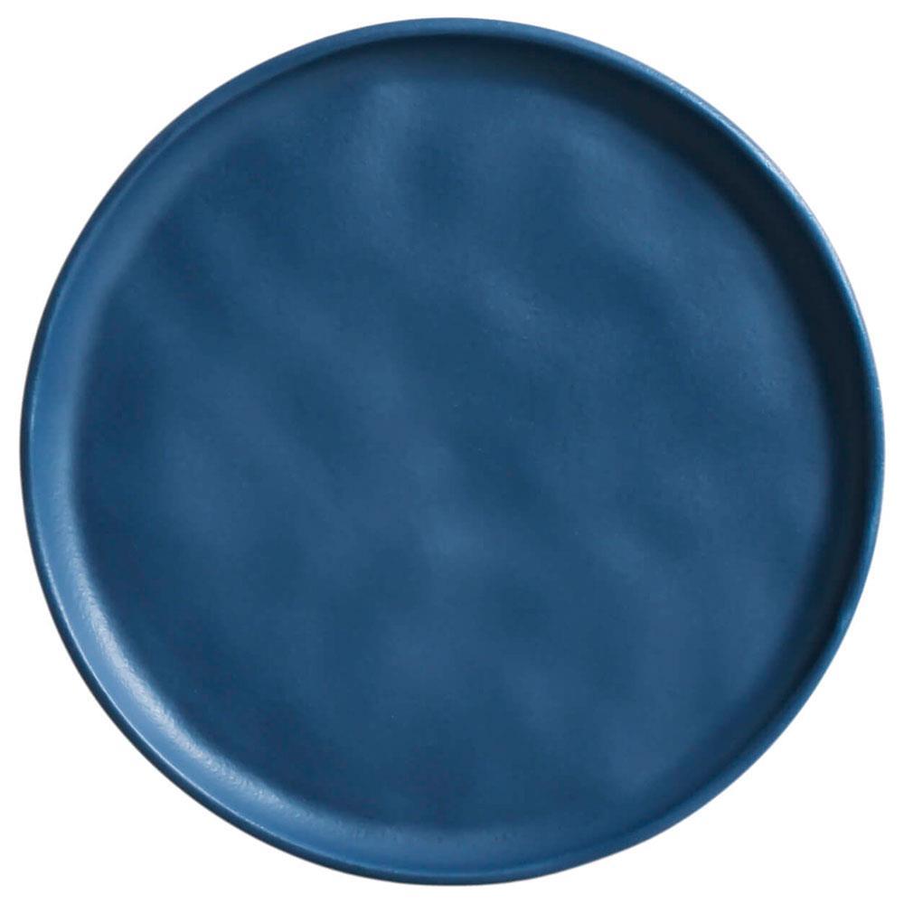 Conjunto com 6 Pratos de Sobremesa Porto Brasil Bio Boreal em Stoneware 21,5cm – Azul - 2