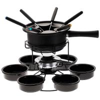 Aparelho de Fondue Giratório Forma Aspen 16 Peças - Preto - 1