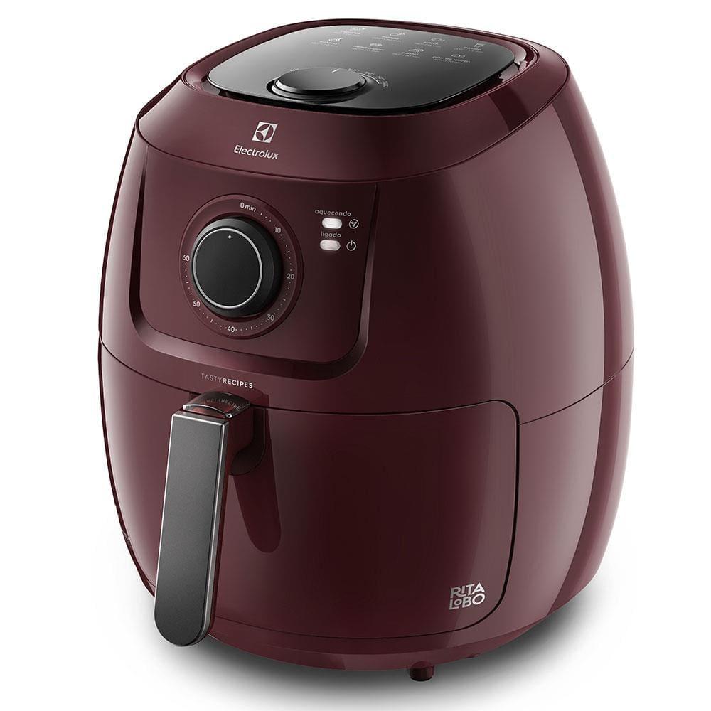Fritadeira Elétrica Sem Óleo Air Fryer Electrolux Family Efficient Por Rita Lobo EAF51 5L – Vermelha Escura - 2
