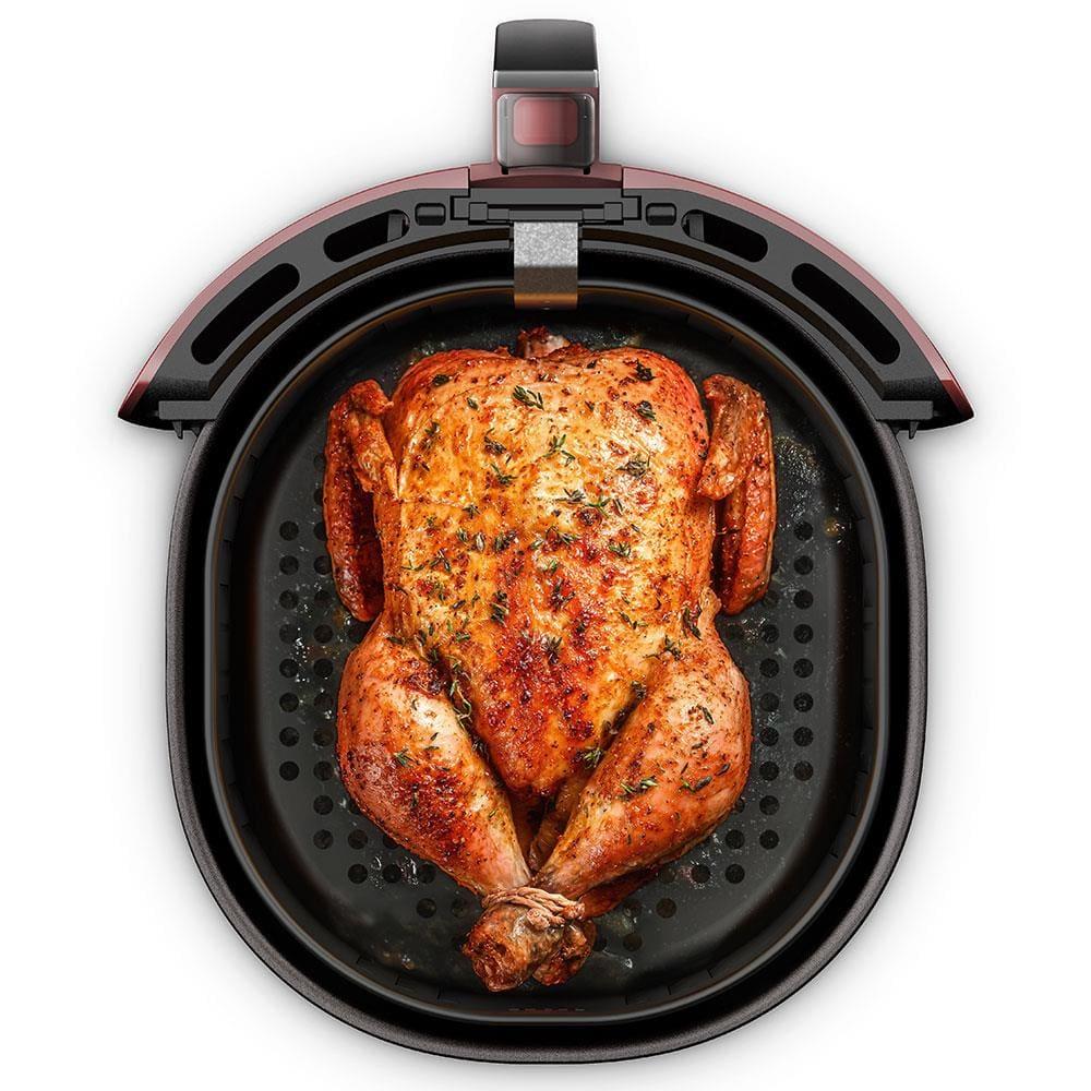 Fritadeira Elétrica Sem Óleo Air Fryer Electrolux Family Efficient Por Rita Lobo EAF51 5L – Vermelha Escura - 4