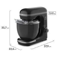 Batedeira Planetária Electrolux Experience EKM30 com 12 Velocidades + Pulse 750 W - Preta - 7