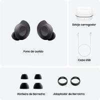 Fone de Ouvido Sem Fio Samsung Galaxy Buds FE - Grafite - 9