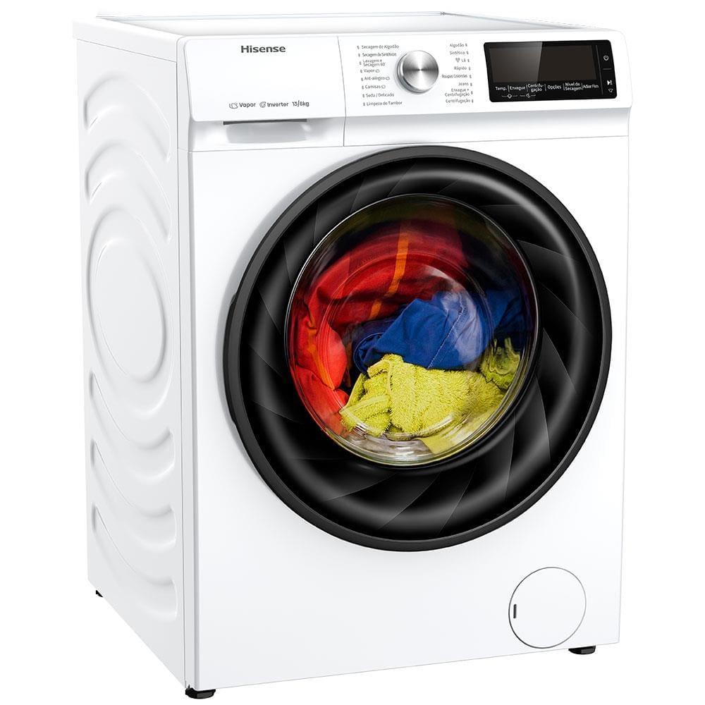 Lava e Seca Hisense WD5Q13 Branca com Motor Inverter e Função Steam – 13/8kg - 3