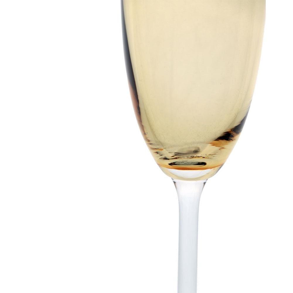 Conjunto de Taças para Champanhe Bohemia Gastro 220ml Âmbar - 6 Peças - 3