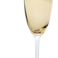 Conjunto de Taças para Champanhe Bohemia Gastro 220ml Âmbar - 6 Peças - 3