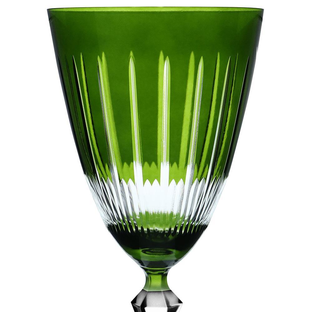 Taça para Água Bohemia Elizabeth Verde - 350ml - 2