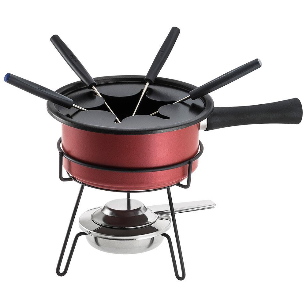 Aparelho de Fondue Forma Aspen 8 Peças - Vermelho - 1