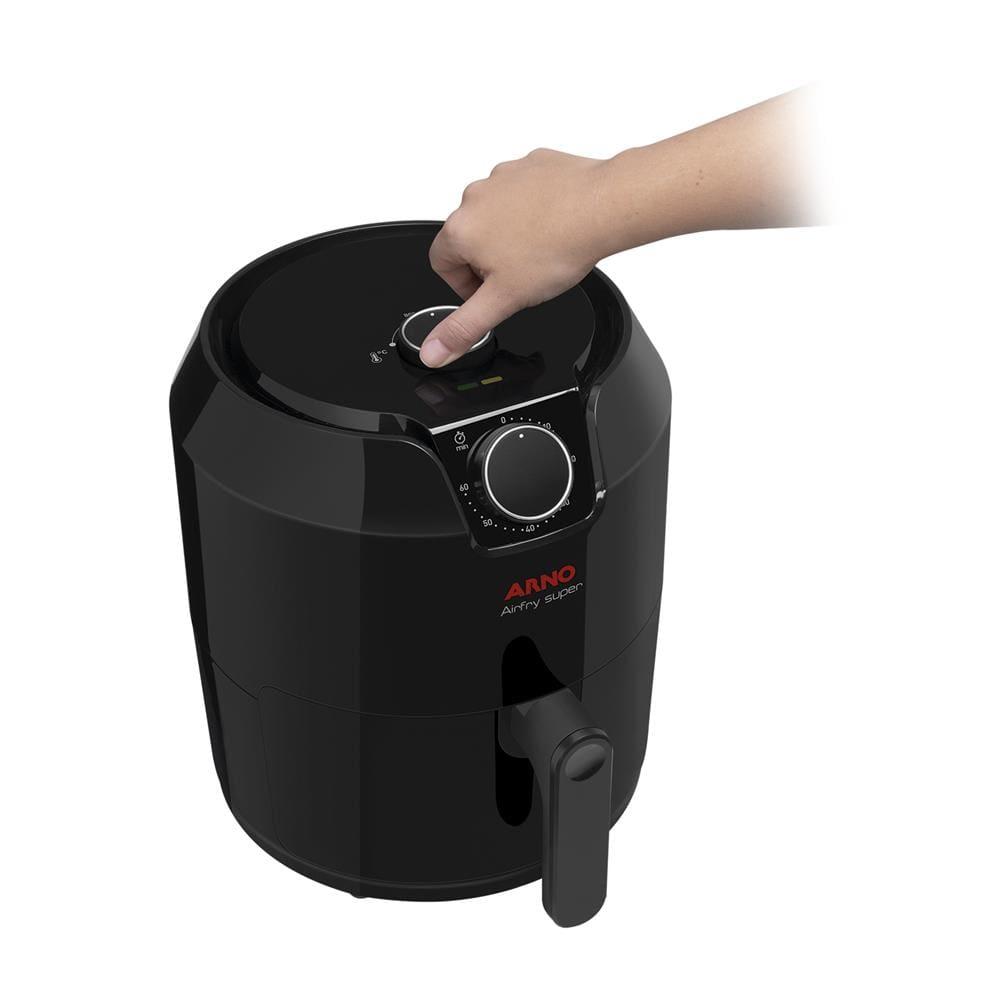 Fritadeira Elétrica Sem Óleo Air Fryer Arno Super BFRY 4,2 L – Preta - 5