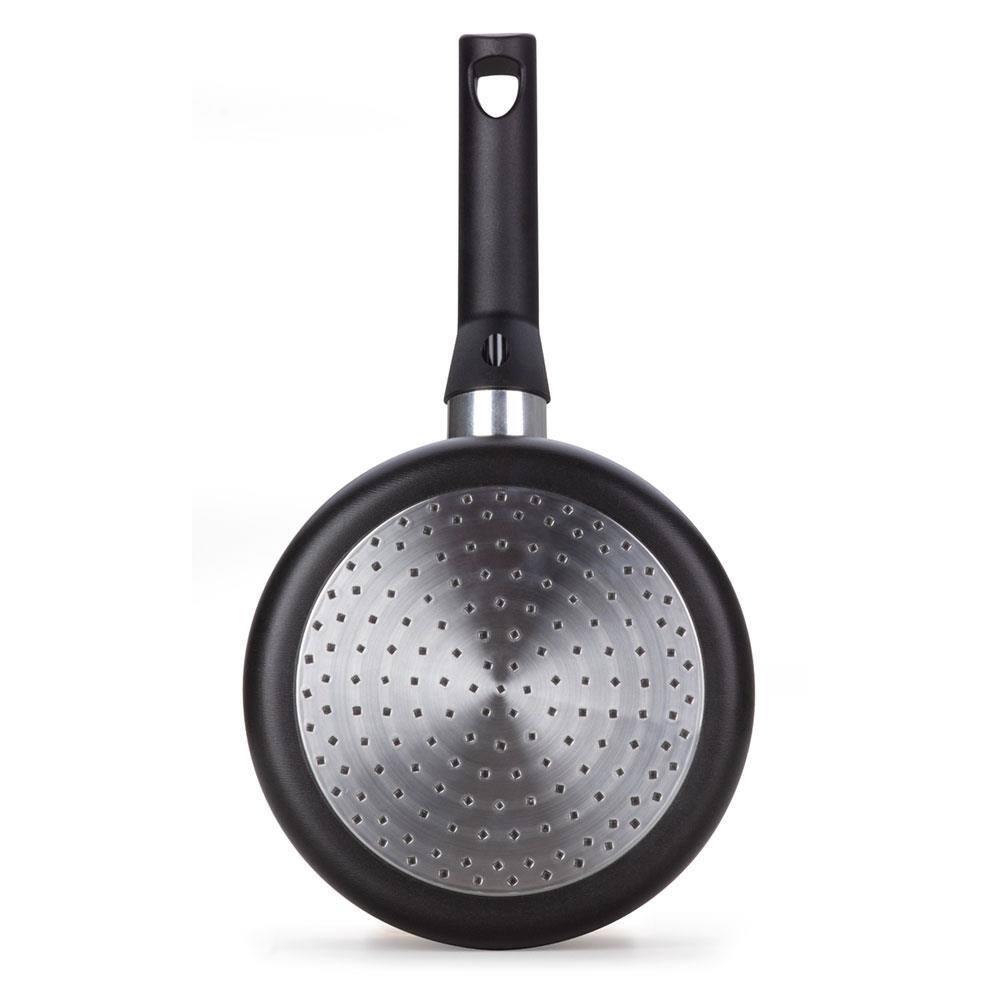 Panela Multiflon Induct+ Antiaderente Quartzo Preta - 18 cm - 5