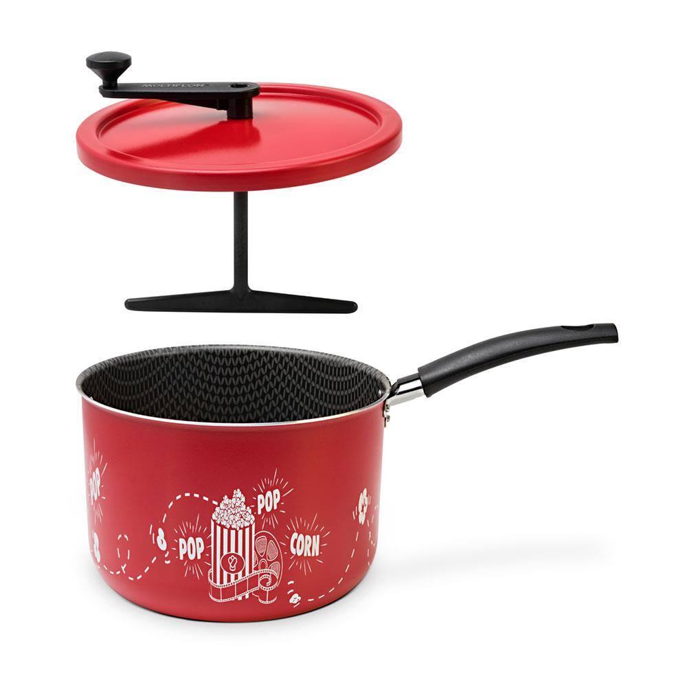 Pipoqueira Multiflon Versátil com Antiaderente Ultra 7 Vermelha - 20 cm - 3