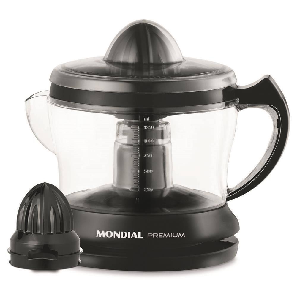 Conjunto Especial Mondial KT-105-B (Espremedor Premium + Batedeira Prática + Liquidificador Turbo Power) - Preto - 3