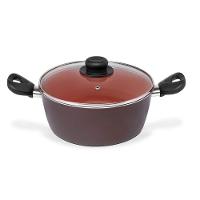 Caçarola Terracota Multiflon com Antiaderente de Alumínio - 20cm - 1