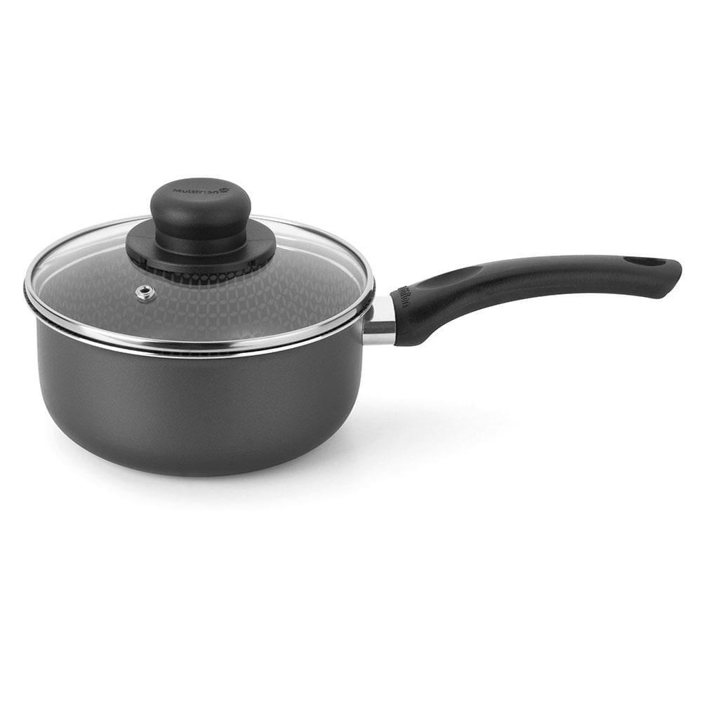 Panela Multiflon Gourmet Antiaderente Ultra 7 Preta - 20 cm - 1