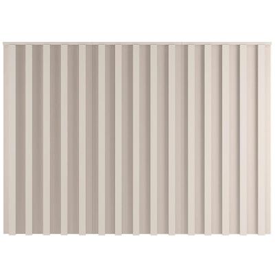 Cabeceira Casal/Queen Size Móveis Europa Vitória Ripada com Detalhes em Baixo Relevo - 166cm de largura