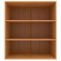 Armário Aéreo Bartira Cristal MDP 15mm com 2 Portas com Vidro e 2 Prateleiras - 80cm de largura - 3