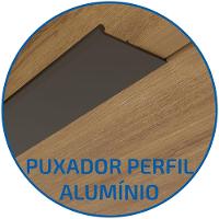 Armário Aéreo Bartira Cristal MDP 15mm com 2 Portas com Vidro e 2 Prateleiras - 80cm de largura - 6