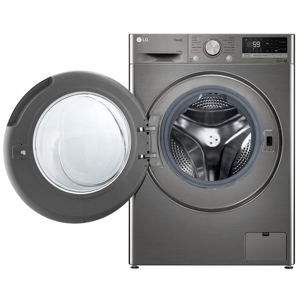 Lava e Seca LG 14Kg/8Kg Smart VC4 CV5014PC4 com Inteligência Artificial AI DD™ - Inox - 2