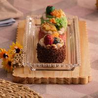 Travessa Retangular Wolff Pearl em Cristal - 13x30 cm - 9