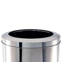 Lixeira Brinox com Aro 3033/210 em Aço Inox – 47 L - 2