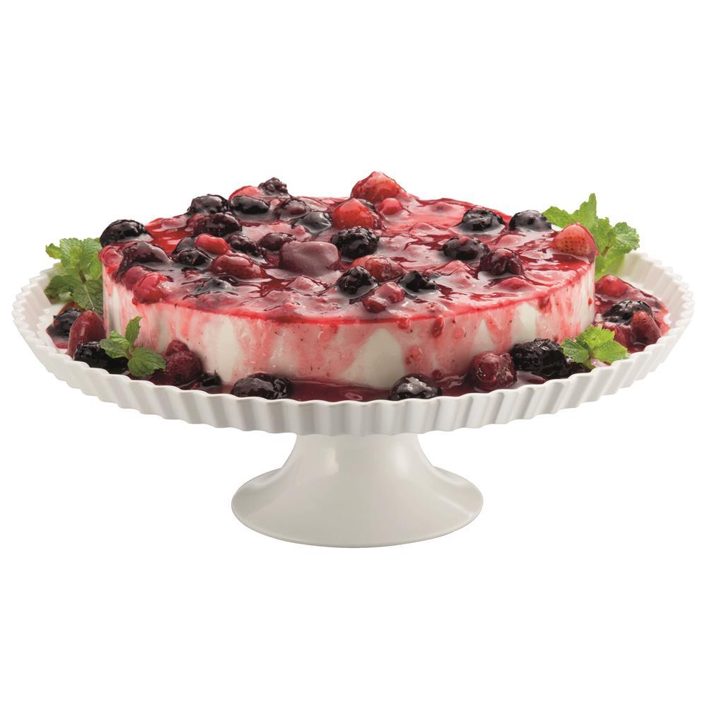 Prato com Pé e Borda Haus Concept Buffet em Melamina – 34 cm - 2