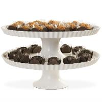 Prato com Pé e Borda Haus Concept Buffet em Melamina – 34 cm - 5