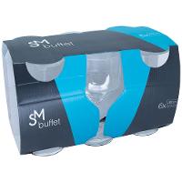 Conjunto de Taças para Vinho SM Buffet 260 ml – 6 Peças - 3
