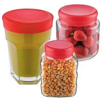 Conjunto de Tampas Euro Home em Silicone - 4 Peças - 2