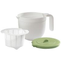 Preparador de Queijos Ghidini Vera em Plástico - Branco/Verde - 1