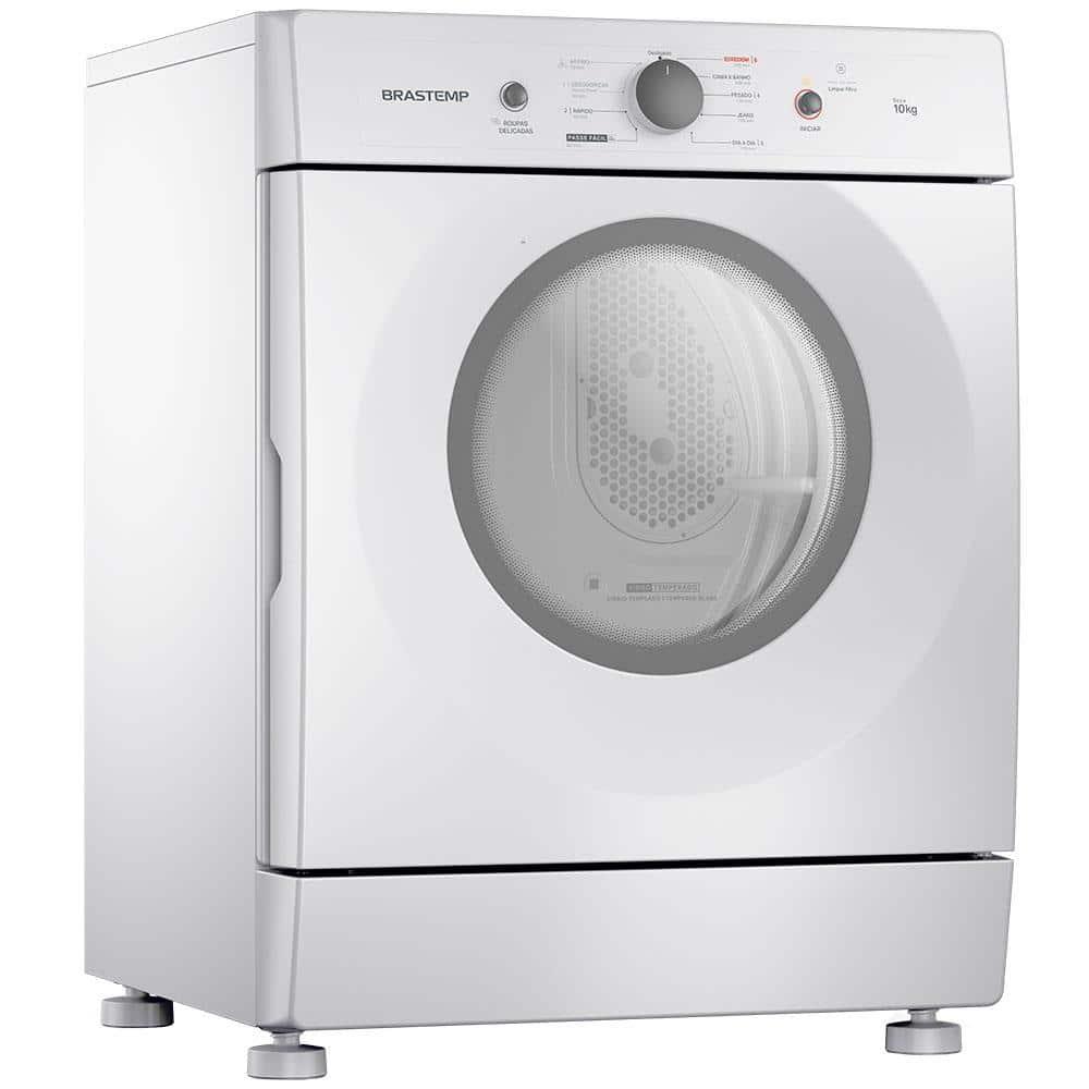 Secadora de Roupas Brastemp BSR10BB Branca com Ciclo Edredom, Desodorizante e Filtro de fiapos - 10kg - 1
