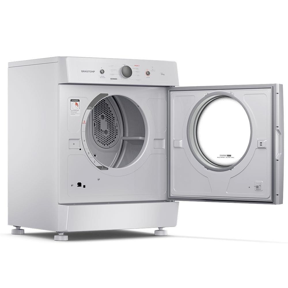 Secadora de Roupas Brastemp BSR10BB Branca com Ciclo Edredom, Desodorizante e Filtro de fiapos - 10kg - 3