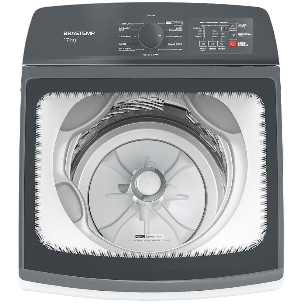 Lavadora de Roupas Brastemp 17kg BWK17AB com Ciclo Tira Manchas Advanced e Ciclo Antibolinha – Branca - 3