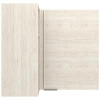 Armário Aéreo de Canto Bartira Cristal MDP 15mm com 1 Porta e 2 Prateleiras - 101,8cm de largura - 1