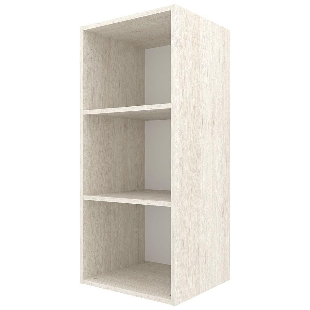 Armário Aéreo Bartira Cristal MDP 15mm com 1 Porta e 2 Prateleiras - 40cm de largura - 4