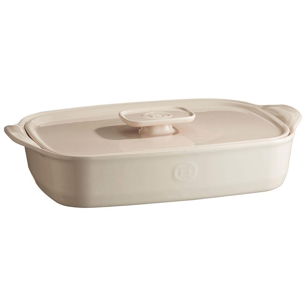 Tampa para Travessa Emile Henry Ovenware em Cerâmica 36x23 cm - Areia - 4
