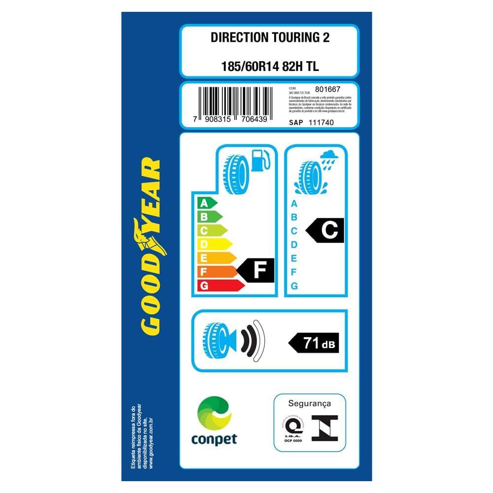 Pneu Aro 14 Goodyear Direction 2 Touring 185/60 82H - 4