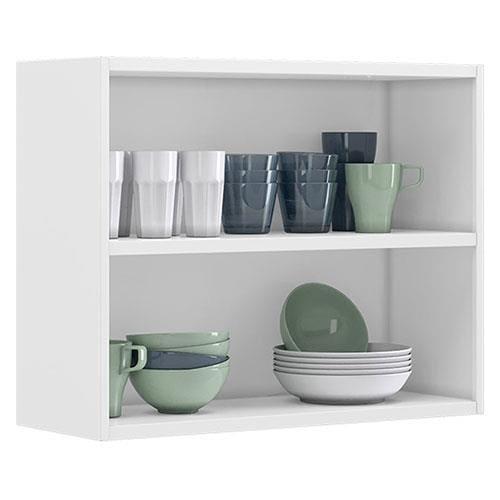 Armário Aéreo Duplo Itatiaia Florença com 2 Portas e 2 Prateleiras - 70cm de largura - 2