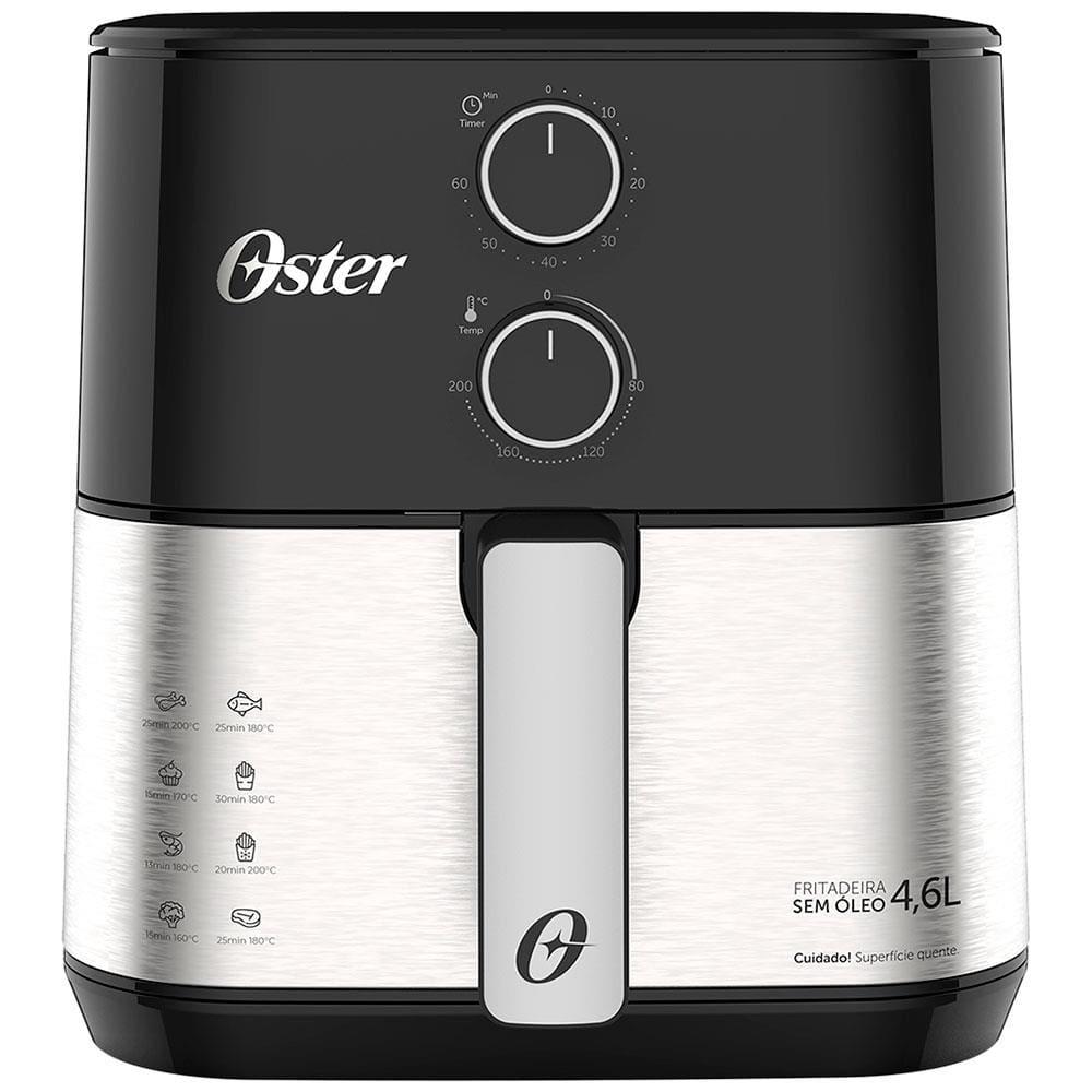 Fritadeira Elétrica Oster OFRT520 Compact 4,6L - Inox - 2